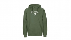 Bait'n'Balls Hoodie Fisch/Logo klein oliv/weiß